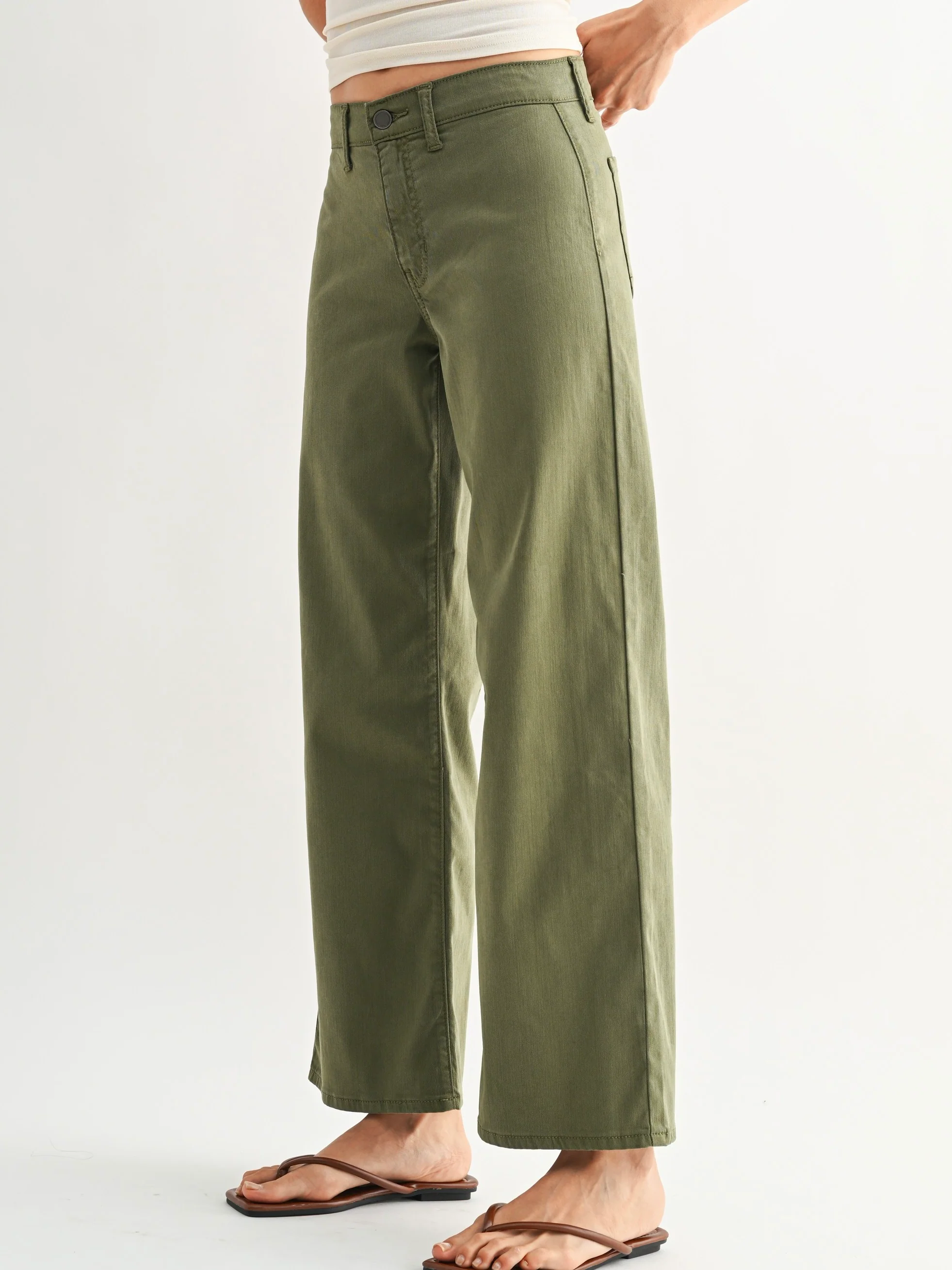 Just Black Denim Stretch Twill Trouser - Image 2