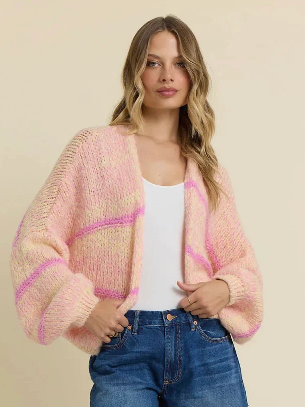 Gia Stripe Cardigan
