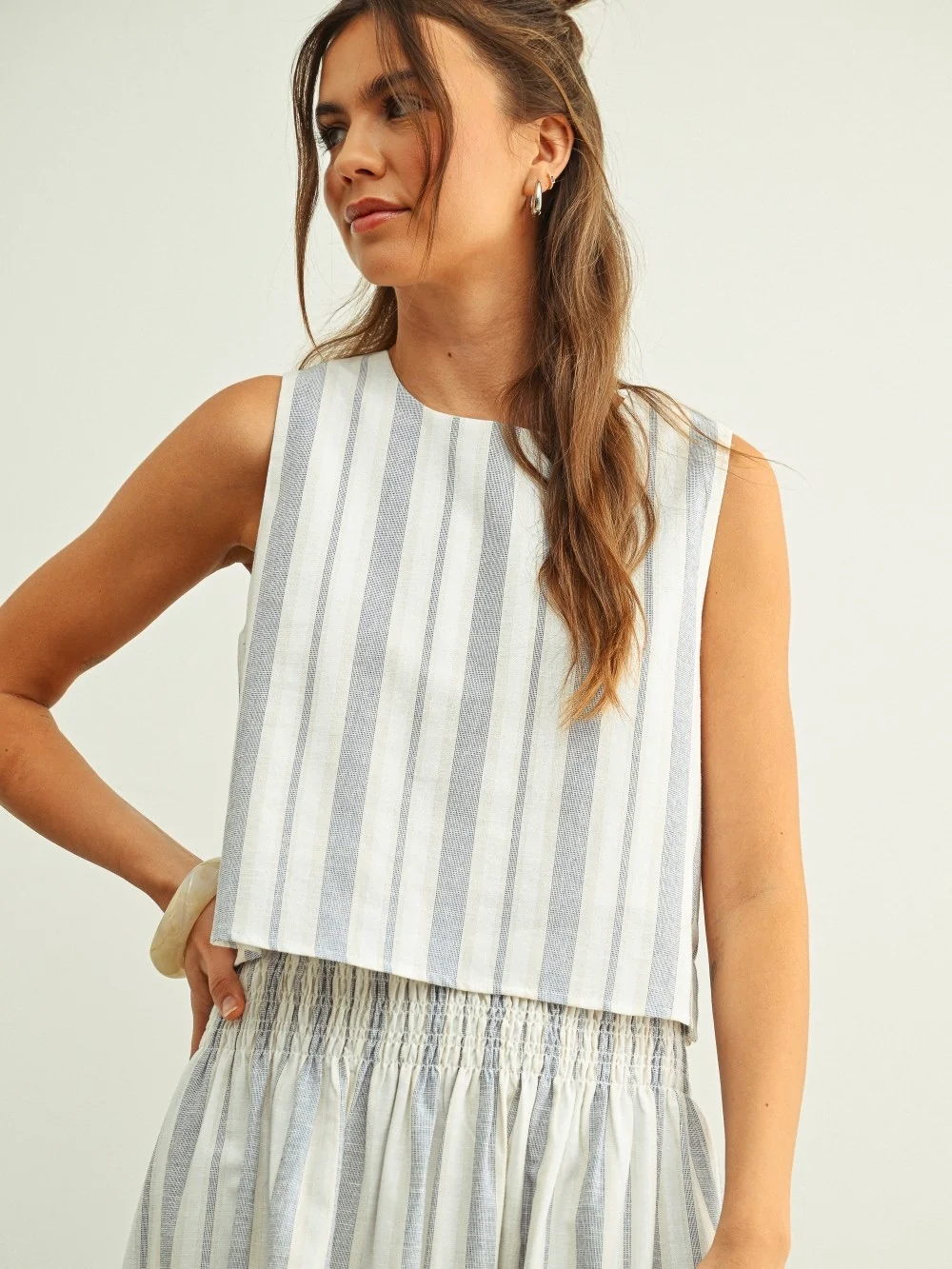 Stripe Crop Top