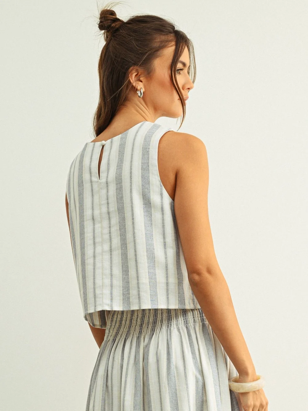 Stripe Crop Top - Image 3
