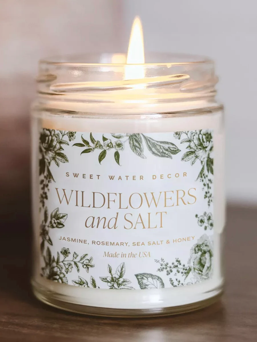Sweet Water 9oz Candle - Image 2