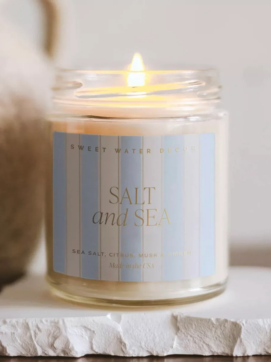 Sweet Water 9oz Candle - Image 3