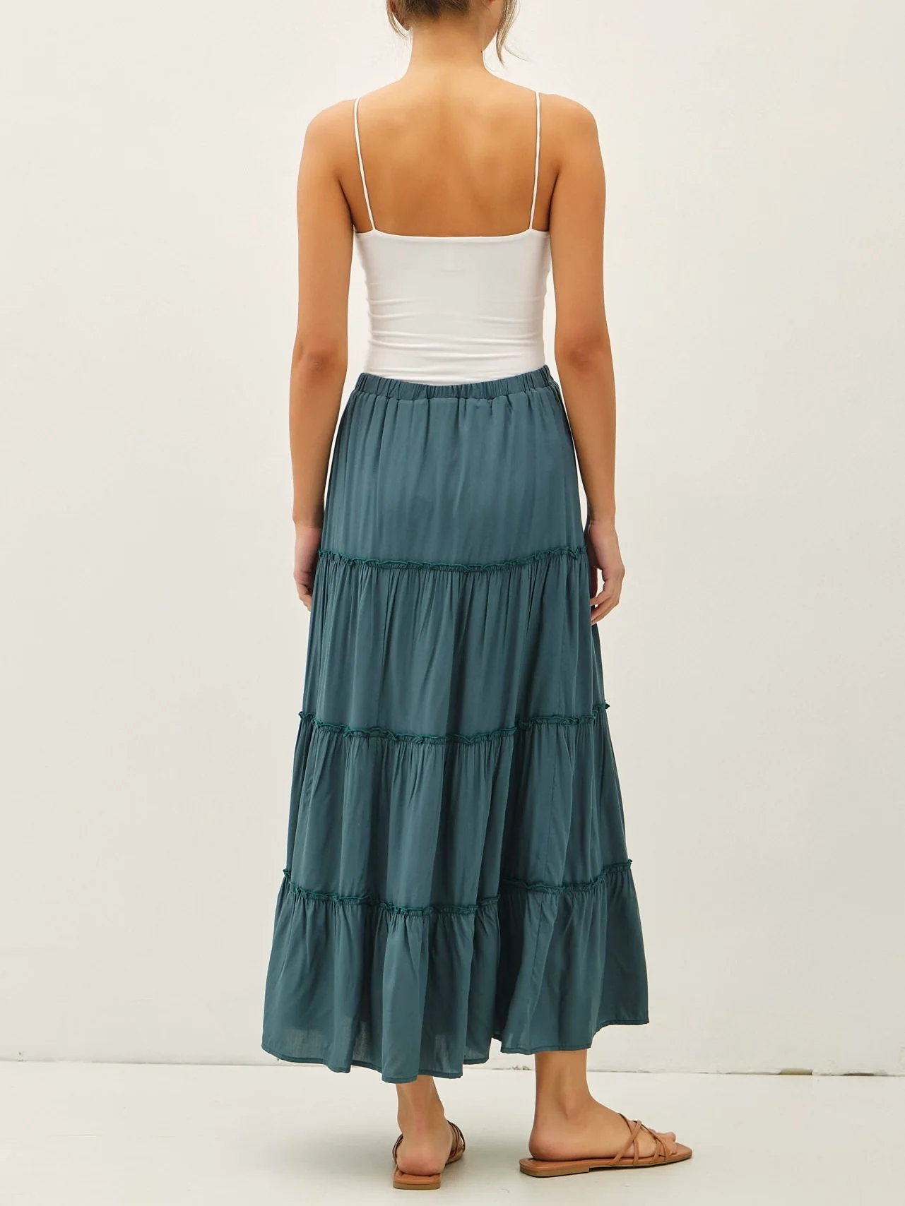 Tatiana Tiered Maxi Skirt - Image 4