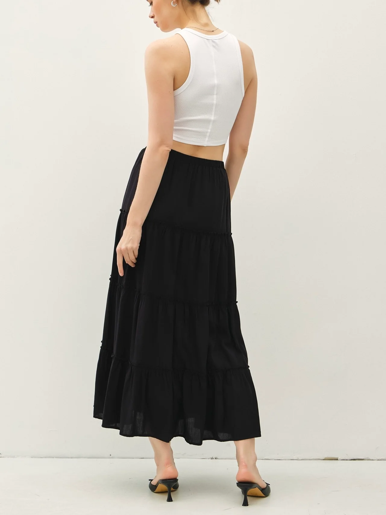 Tatiana Tiered Maxi Skirt - Image 5
