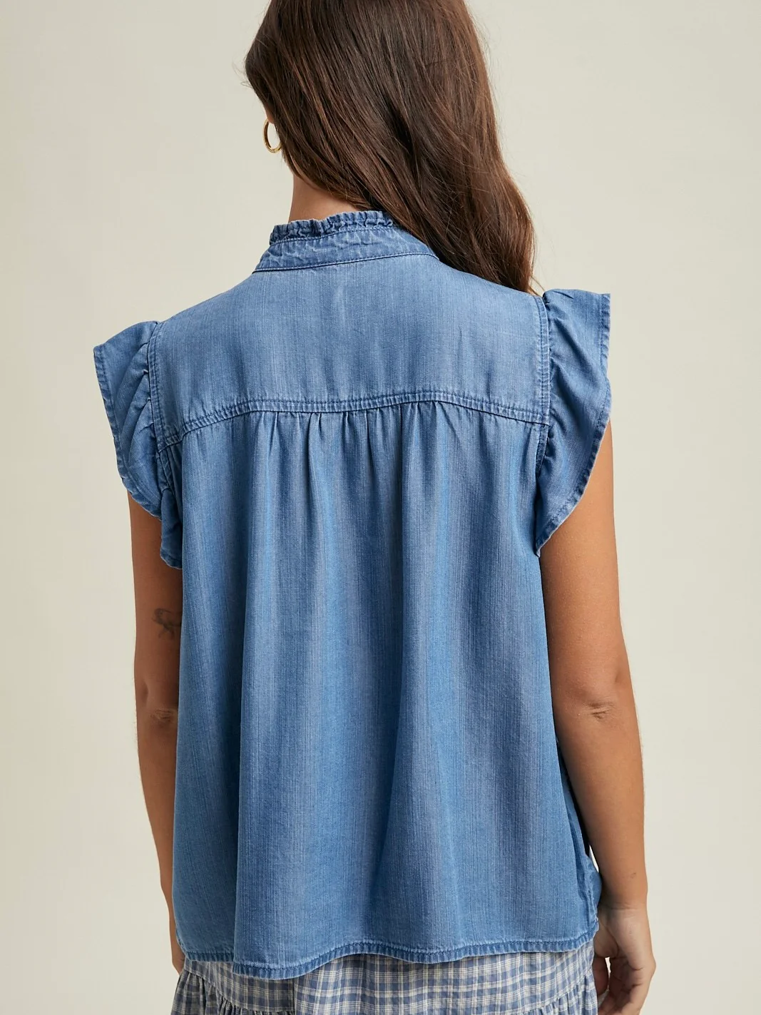 Tencel Denim Top - Image 3