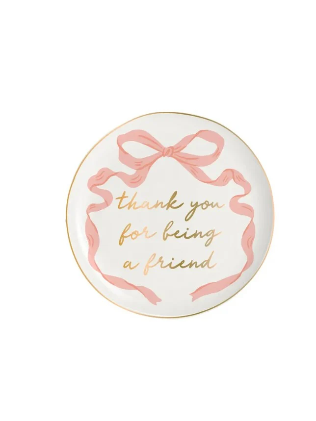 Thank You For Being A Friend Trinket Dish