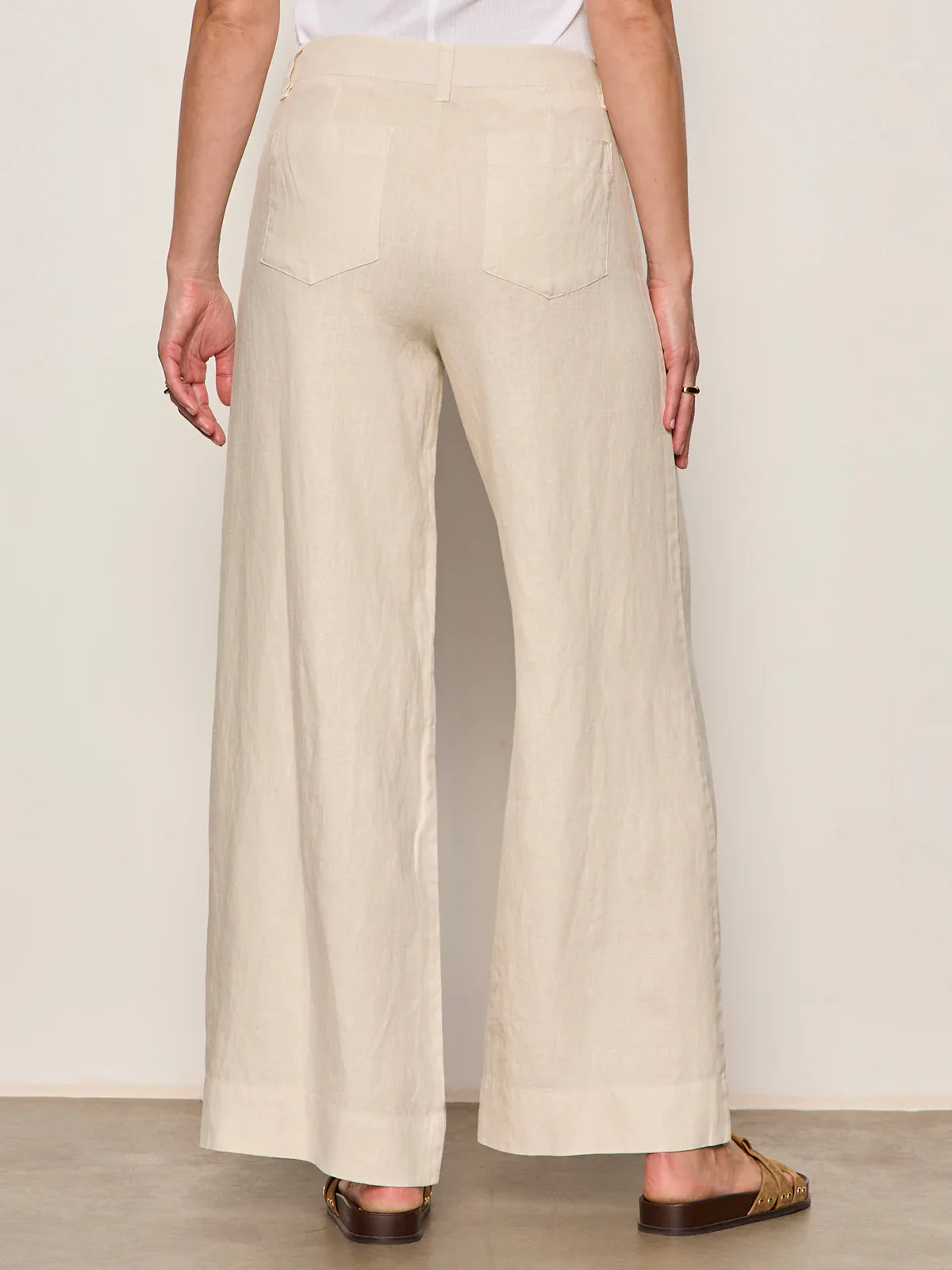 Sanctuary The Linen Marine Layer Wide Leg - Image 3