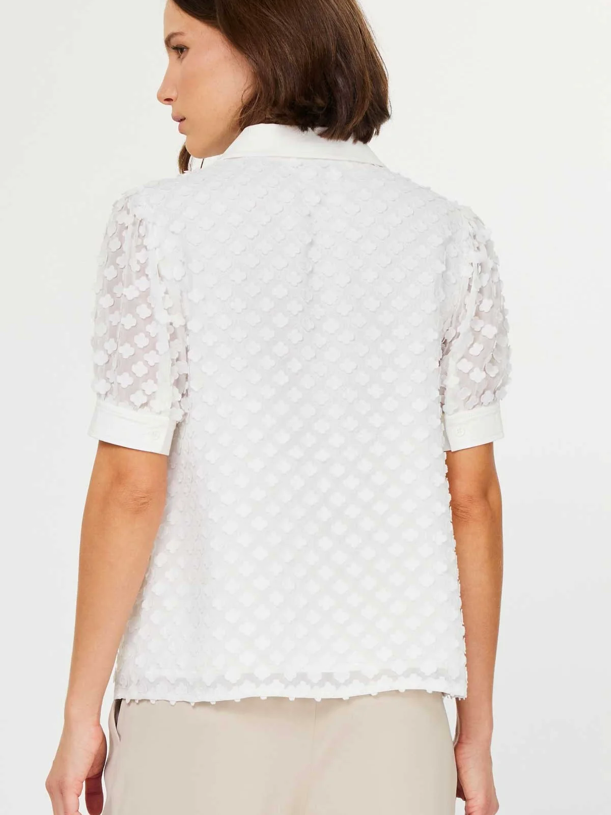 Tibi Textured Top - Image 3