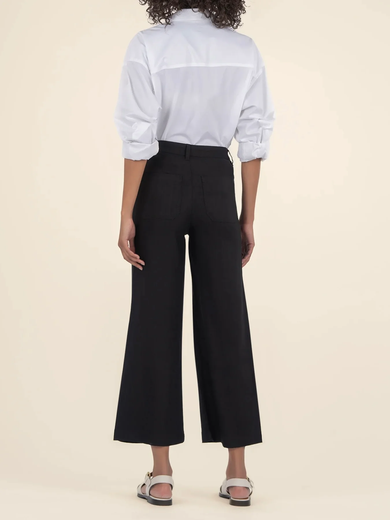 Kut from the Kloth Topaz Wide Leg Pant - Image 6