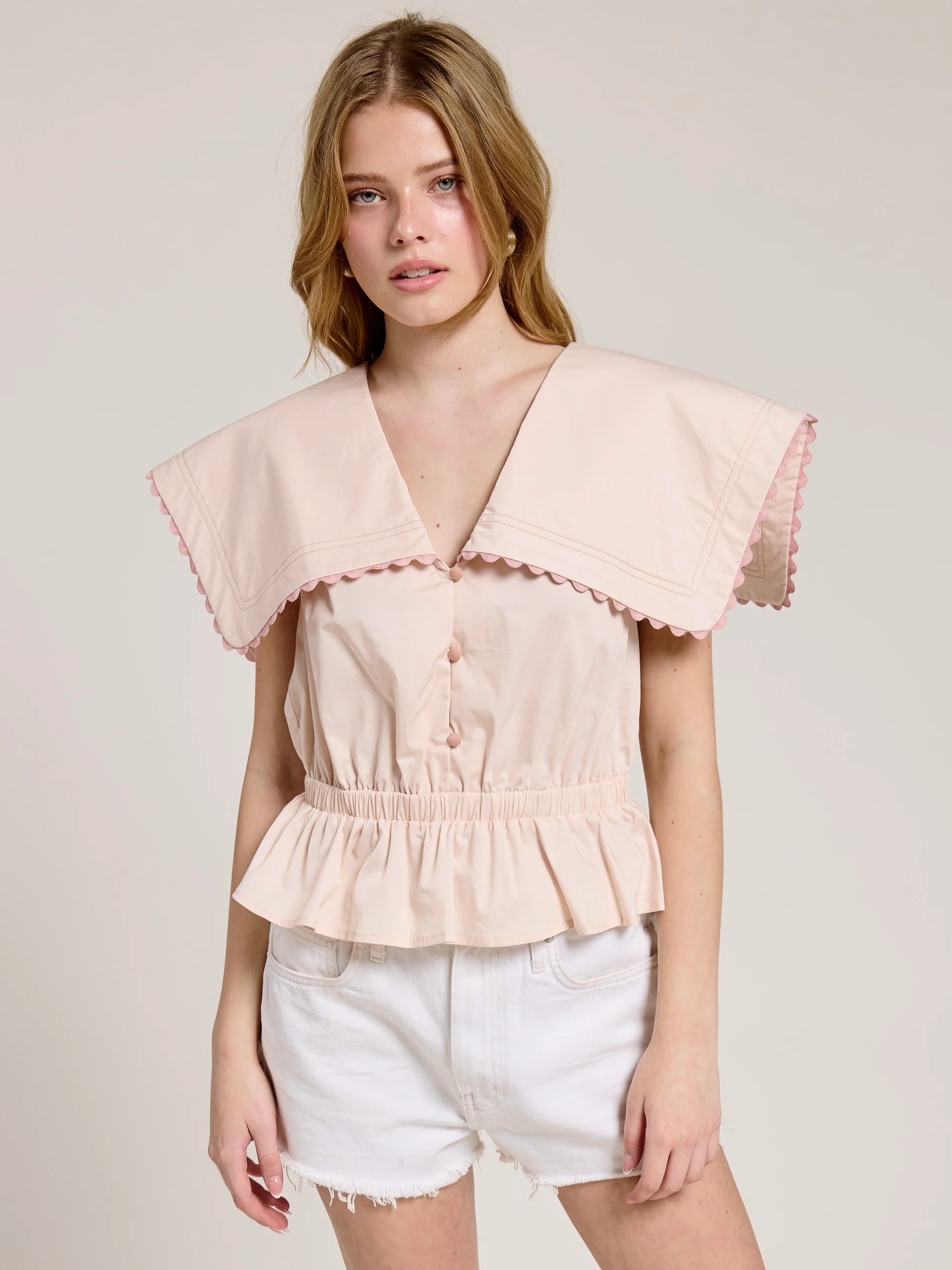 Toucan Embroidered Top