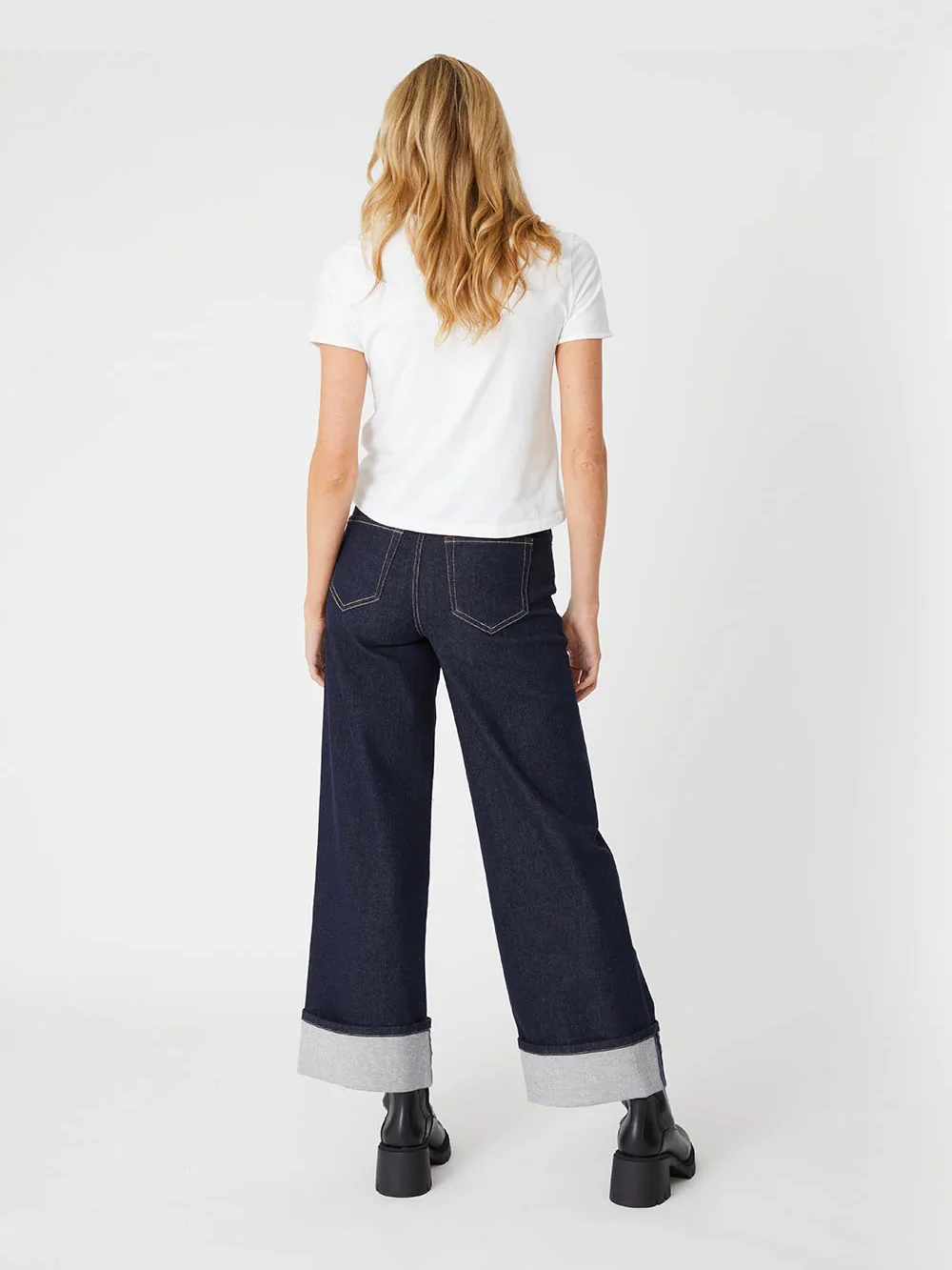 Level 99 : Tribecca Wide Cuff Jean - Image 3