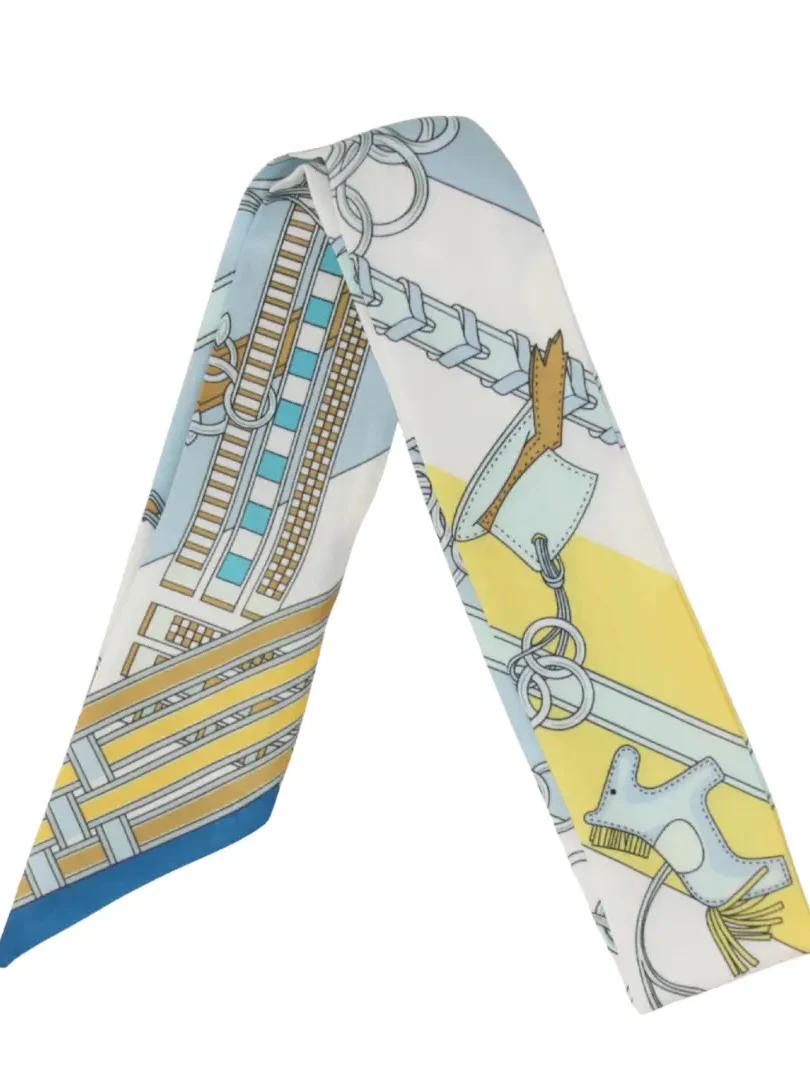 Twilly Silk Scarf - Image 4