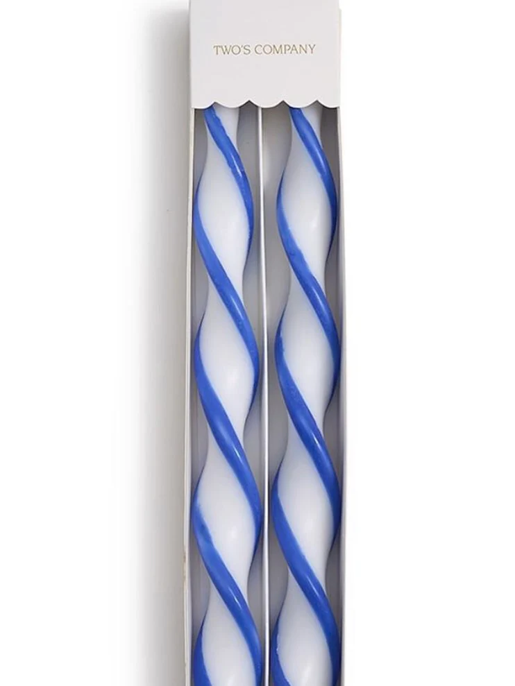 Twist & Glow Set of Two Taper Candles - Image 3
