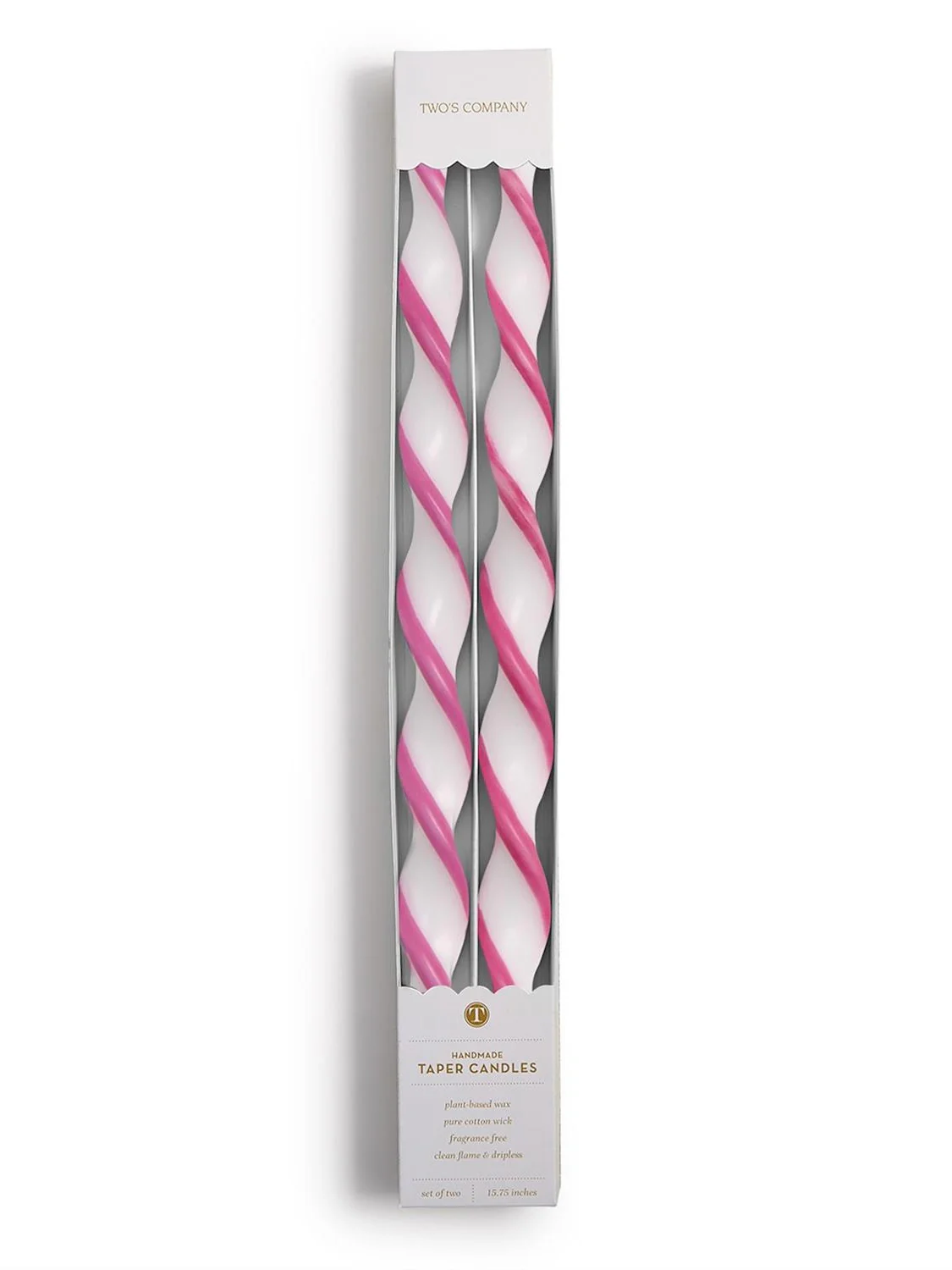 Twist & Glow Set of Two Taper Candles - Image 4