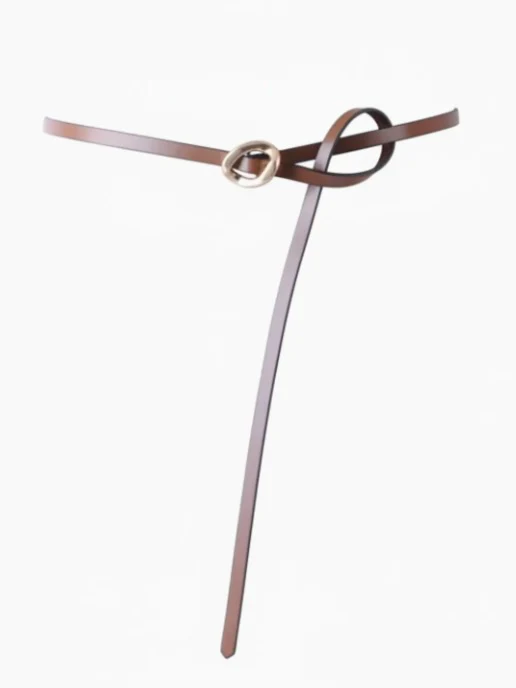 Ultra Thin Tie Belt