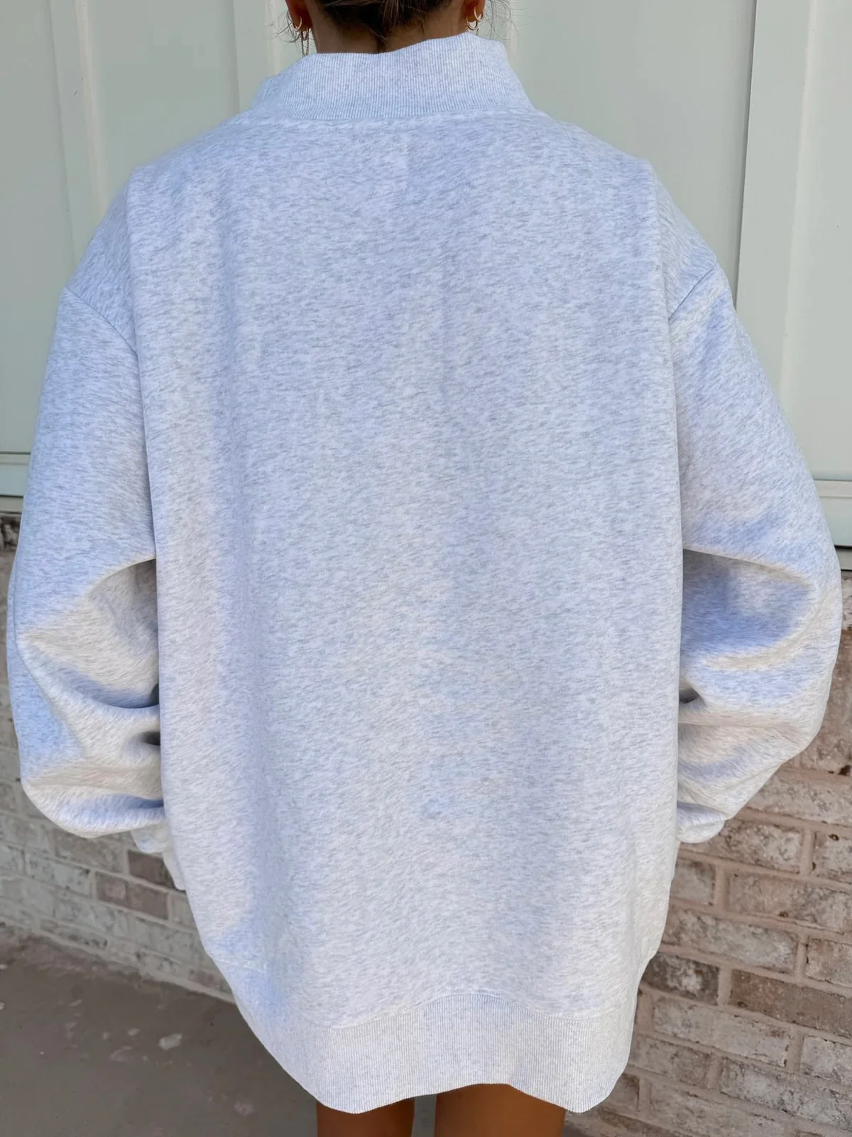 USA Polka Dot Mockneck Sweatshirt - Image 2