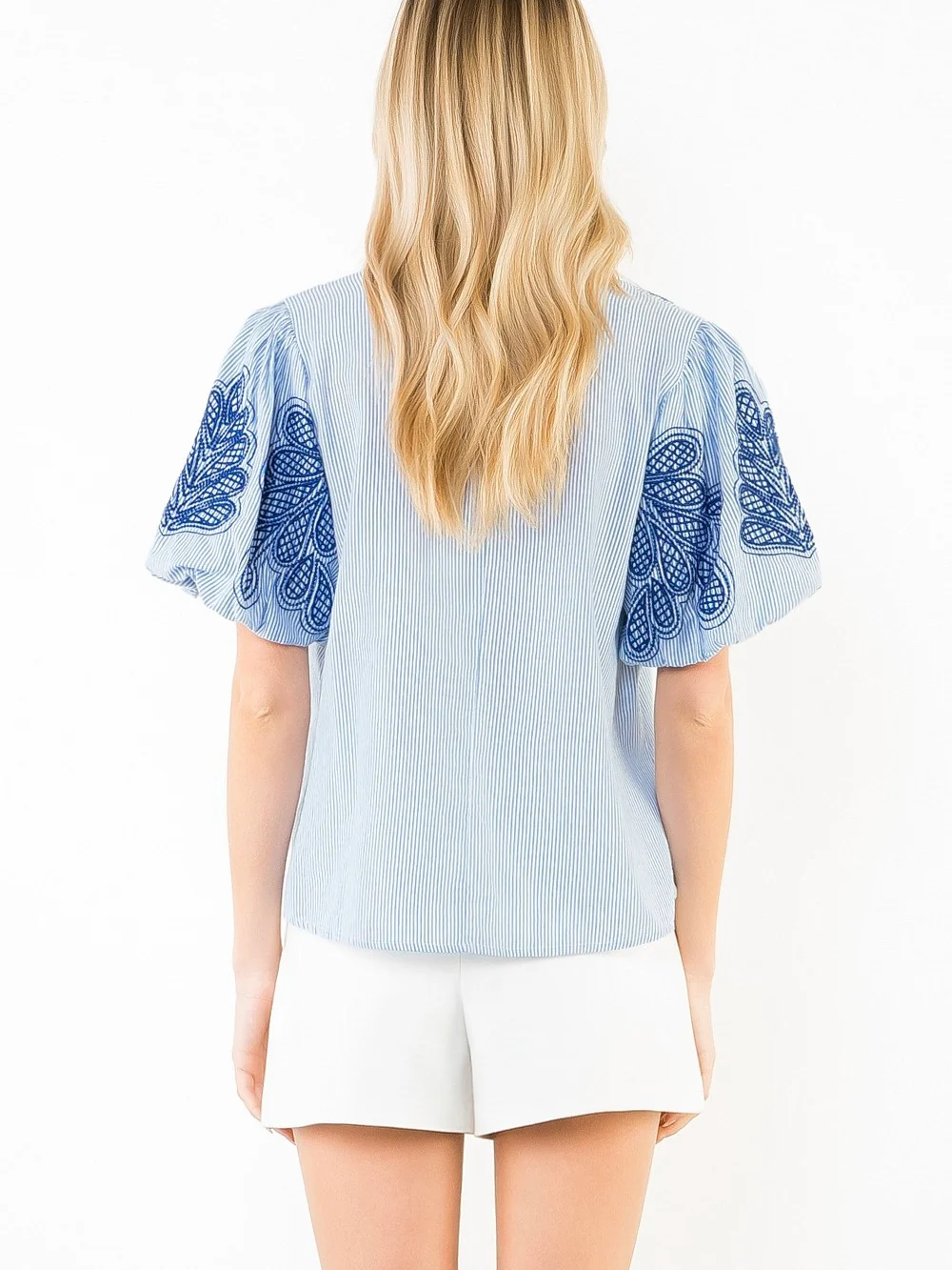 Waldorf Puff Sleeve Top - Image 3