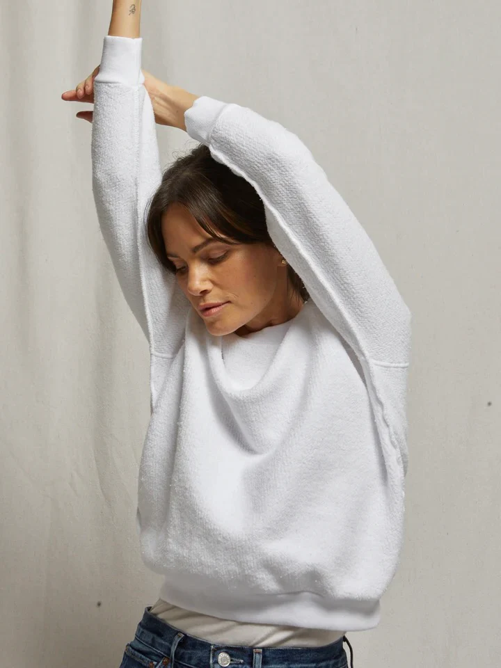 perfectwhitetee Ziggy Inside Out Fleece Sweatshirt - Image 8
